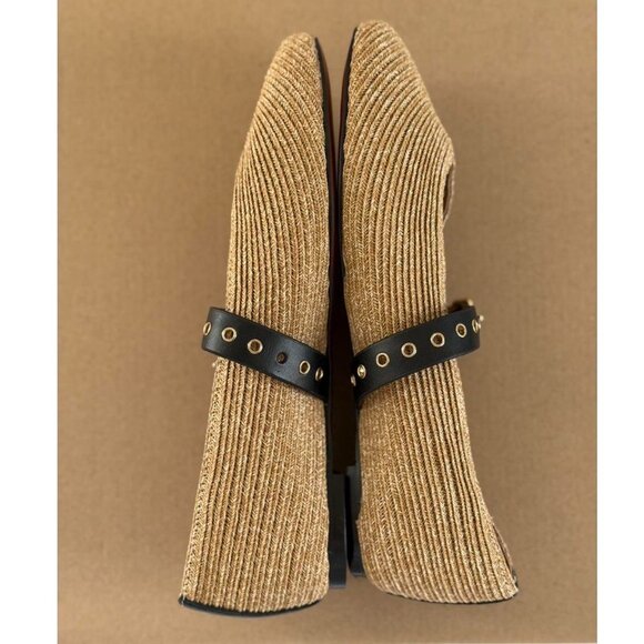 Madewell The Remy Mary Jane Flat in Natural Multi, Size 6.5 - Picture 9 of 10